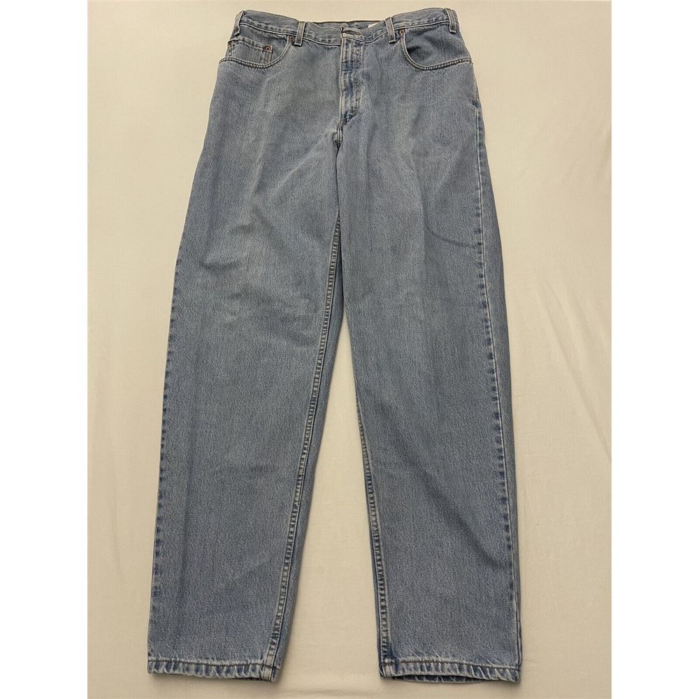 VTG‎ Levi's 36 x 34 560 Comfort Fit USA MADE Stone Washed Denim Jeans
